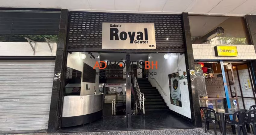 Loja com 24m², 01 banheiro, na Galeria Royal Center na Savassi