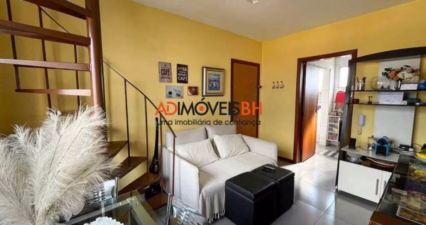 Cobertura com área total de 109m², 03 quartos, 02 suítes, 02 vagas, no Padre Eustáquio