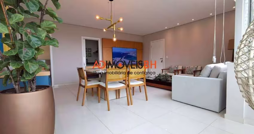 Apartamento com área de 118m², 03 quartos, 01 suíte, 02 vagas de garagem, no Buritis