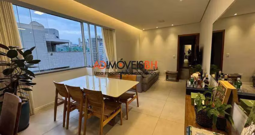 Apartamento à venda, 2 quartos, 1 suíte, 2 vagas, funcionários - belo horizonte/mg