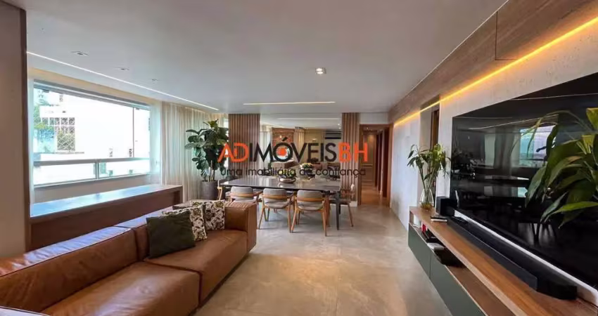 Apartamento com área de 120m², 04 quartos, 01 suíte, 03 vagas de garagem, prédio com lazer completo, no buritis
