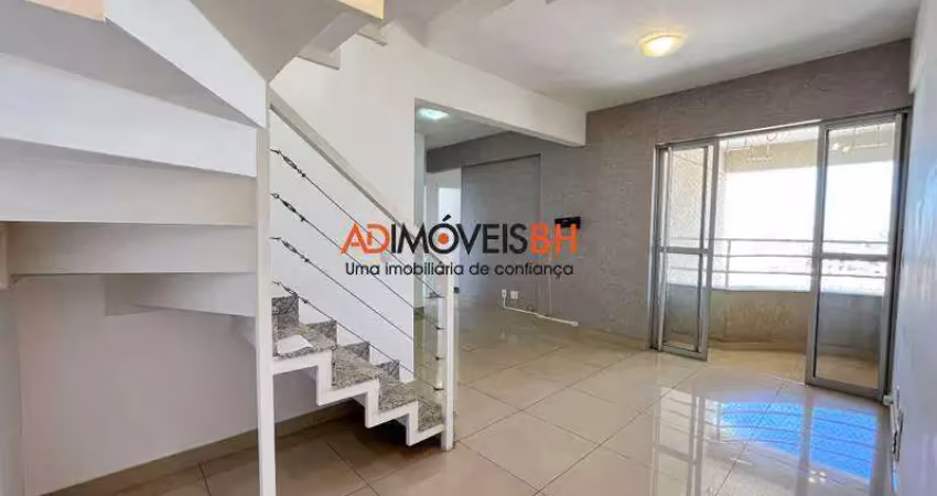 Apto cobertura à venda, 3 quartos, 1 suíte, 4 vagas, estoril - belo horizonte/mg