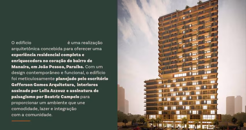 Flat em Manaíra, João Pessoa/PB