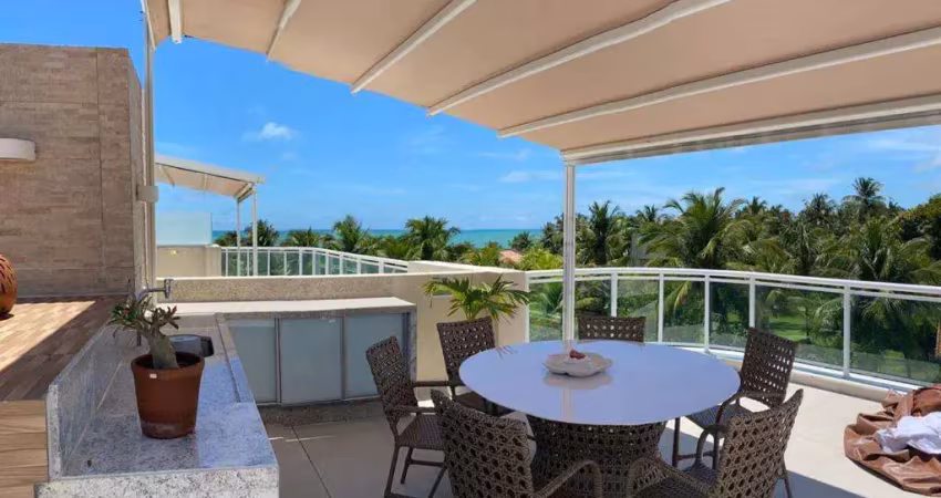 Cobertura com 2 dormitórios à venda, 164 m² por r$ 1.250.000,00 - pium (distrito litoral) - parnamirim/rn
