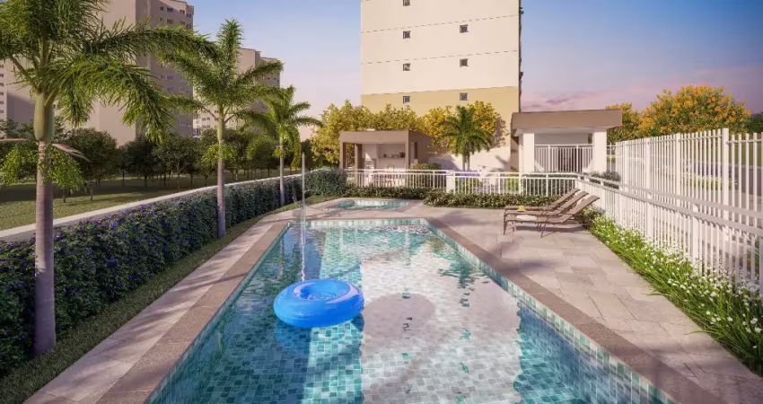 Apartamento em lançamento, com opção de 1 ou 2 dormitórios com sem sacada