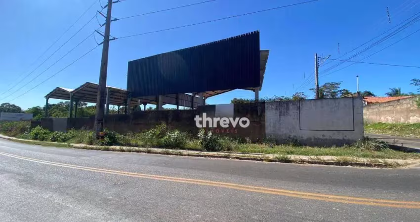 Galpão para alugar, 500 m² por r$ 5.000/mês - pedra mole - teresina/pi