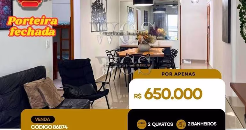 Apartamento na Praia Grande -Vl Caiçara-Litoral Sul- SP