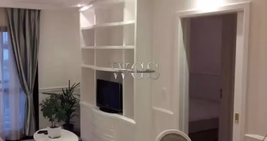 Apartamento mobiliado com 1 quarto para alugar em moema – próx. metrô e shopping