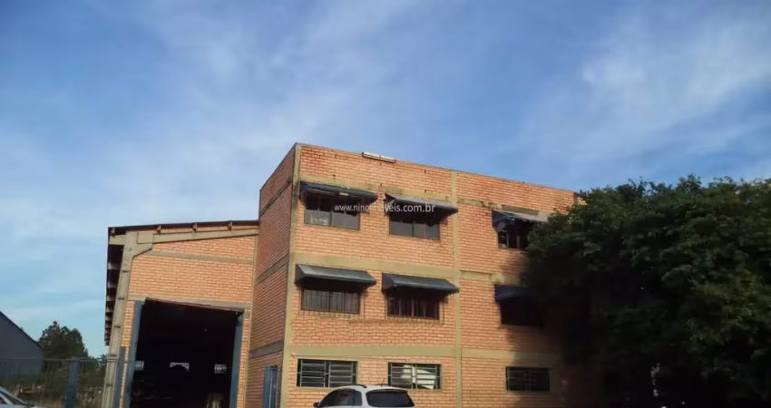 Pavilhão para Locação no Distrito Industrial de Gravataí – 1.275m² com Escritório e Estacionamento
