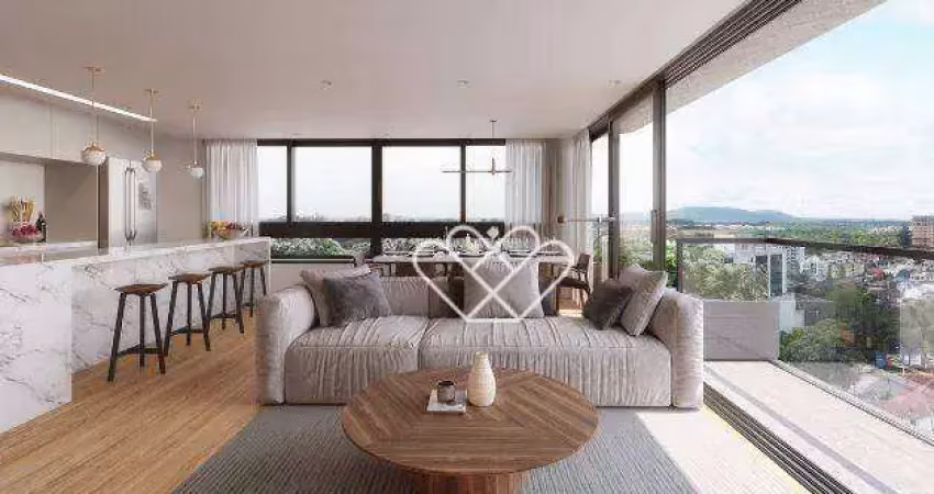 Espaço e sofisticação: apartamento de dois dormitórios com duas suítes e vaga de garagem dupla