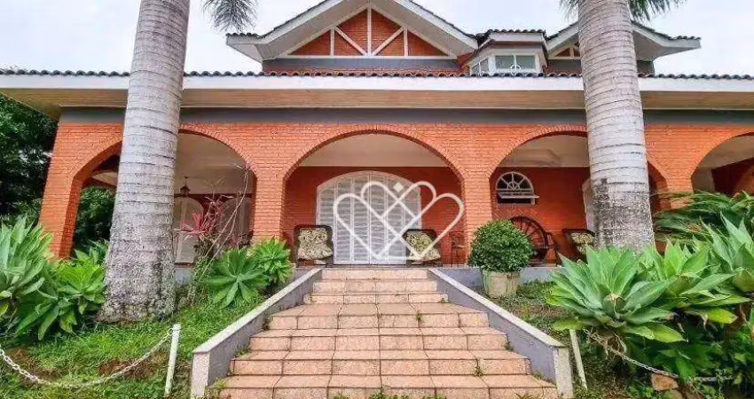 Casa luxuosa com 4 suítes e churrasqueira no bairro paragem dos verdes campos