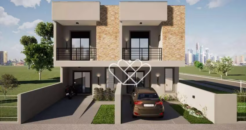 Casa moderna com varanda gourmet e energia solar no bairro castelo branco, gravataí