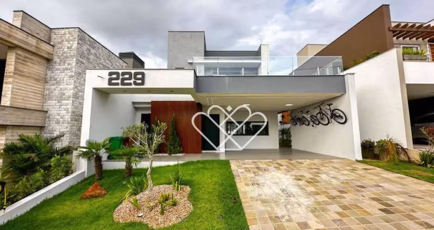 Casa com 3 suítes, lareira e varanda no condomínio cyrela - conforto e exclusividade