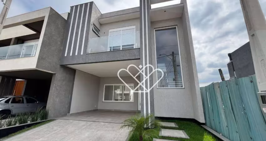 Casa de alto padrão com 3 dormitórios, suíte, churrasqueira e quintal - conforto e sofisticação para sua família
