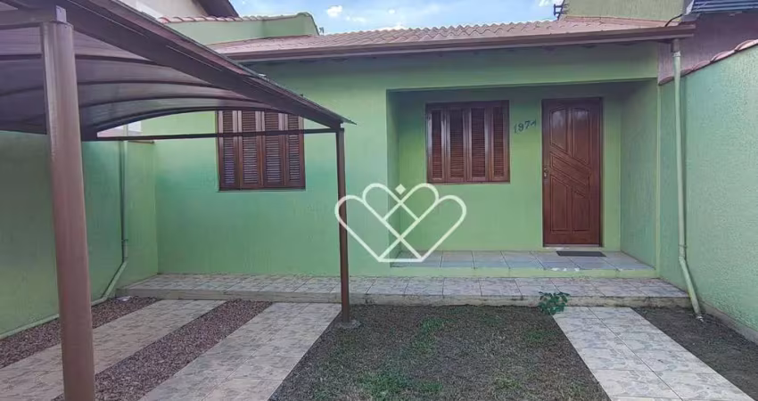 Casa aconchegante com 2 dormitórios, quintal e aceita pet - oportunidade imperdível!