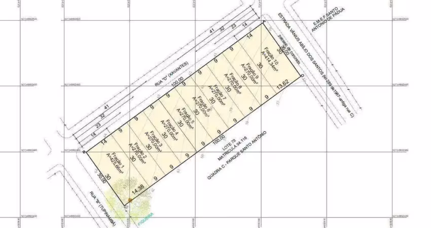 Terreno com 270m² no bairro santo antônio, gravataí – realize seu projeto aqui!