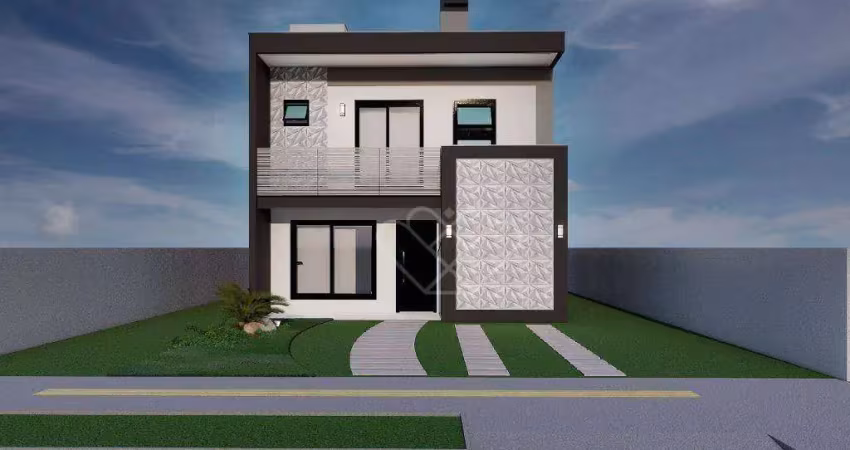 Casa com 3 dormitórios, suíte e área gourmet em condomínio completo no passo das pedras – gravataí
