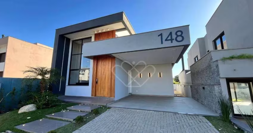 Casa térrea de alto padrão à venda em condomínio fechado em gravataí – 3 dormitórios e vista privilegiada