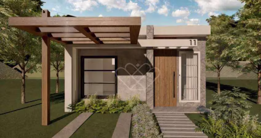 Casa com 3 dormitórios e suíte em condomínio com playground no bairro jansen – conforto e comodidade em gravataí