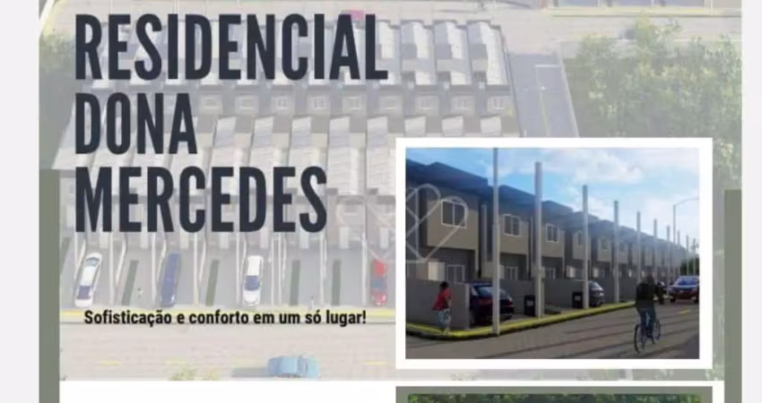 Casas novas à venda no bairro dona mercedes em gravataí com 2 dormitórios e pátio privativo