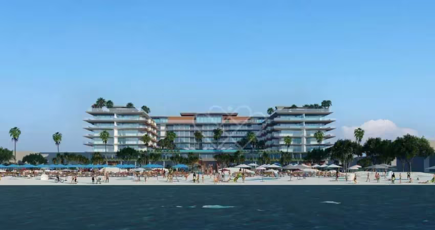 Exclusivo resort pé na areia em xangri-lá: apartamento com vista permanente para o mar