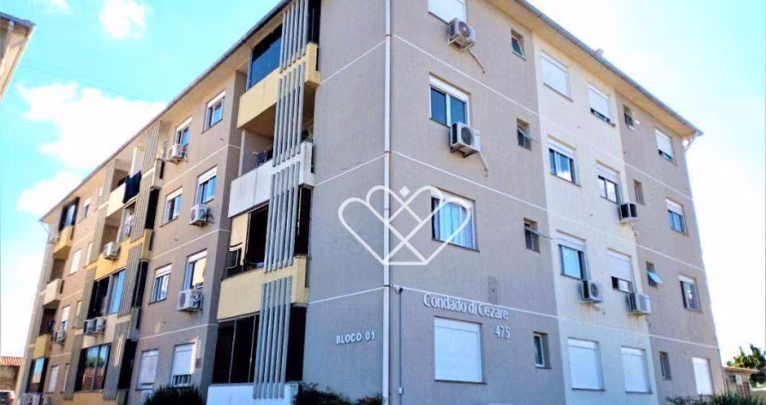 Apartamento com sacada e vaga de garagem no bairro nossa chácara
