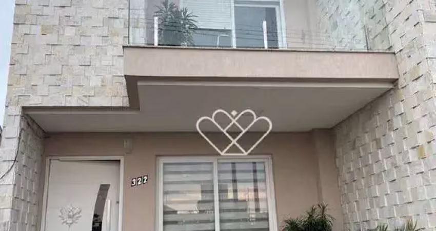 Sobrado com suíte e varanda gourmet no bairro oriço