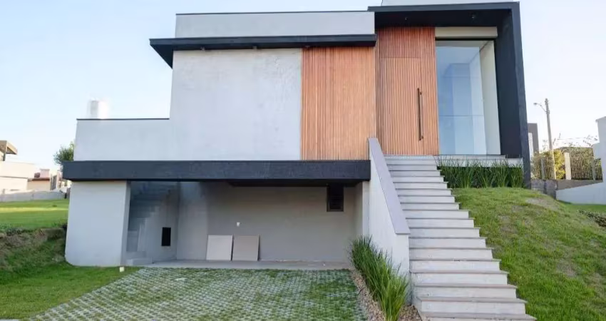Casa moderna com 3 dormitórios à venda no condomínio villa lucchesi