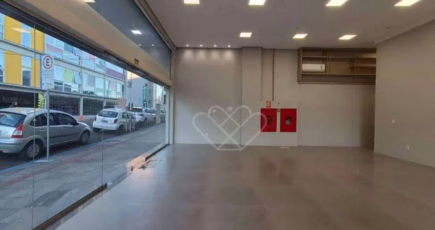Excelente loja comercial no centro com 100m² e estrutura pronta