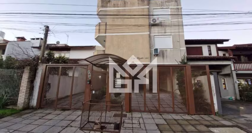 Apartamento com suíte, churrasqueira e 2 vagas no dom feliciano – disponível para venda ou locação