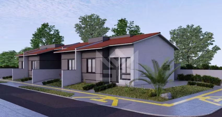 Casa com 2 dormitórios à venda, 45 m² por r$ 259.900,00 - jansen - gravataí/rs