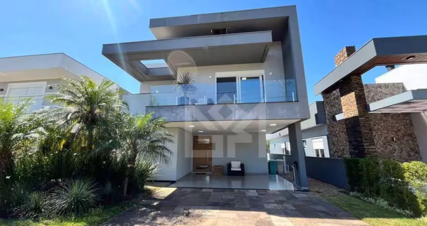 Casa mobiliada de 200m² à venda no condomínio alphaville em gravataí