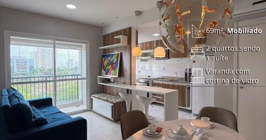 RESERVA INGLESA LIVERPOOL | Mobiliado, 2 quartos sendo 1 suíte | bairro Ponta Negra