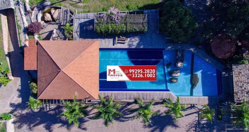 Sitio de 43 mil metros ideal para eventos, pousadas com chalés e casa principal