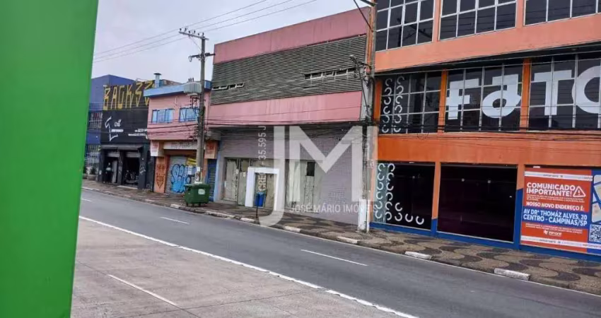 Salão para alugar, av. joão jorge, vila industrial, campinas, sp