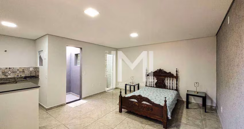 Kitnet com 1 dormitório para alugar, barão geraldo, campinas, sp