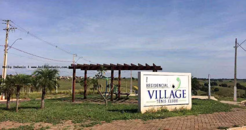 Terreno em condomínio para venda em regente feijó, condomínio village tênis clube