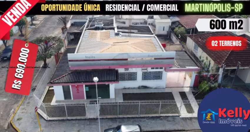 Casa para venda em martinópolis, centro, 6 dormitórios, 3 banheiros, 4 vagas