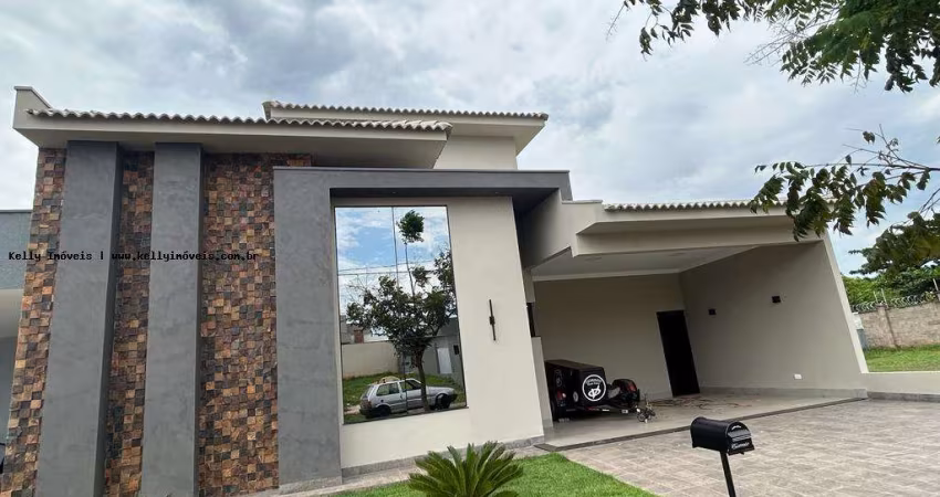 Casa em Condomínio para Venda em Álvares Machado, Condomínio Valência 2, 3 dormitórios, 3 suítes, 3 banheiros, 2 vagas