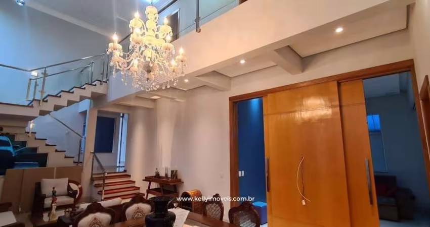 Casa em Condomínio para Locação em Presidente Prudente, Condomínio Damha II, 4 dormitórios, 4 suítes, 5 banheiros, 2 vagas