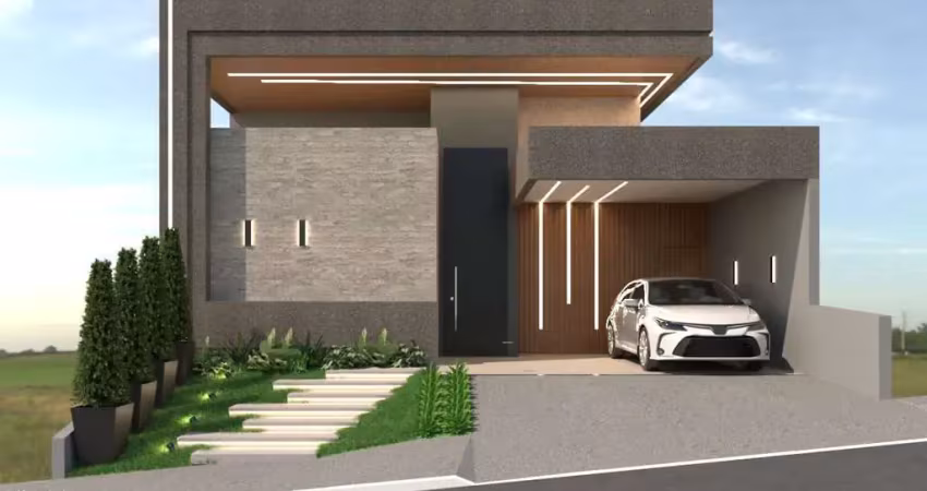 Casa em condomínio para venda em presidente prudente, condomínio garden ville residence, 3 dormitórios, 1 suíte, 3 banheiros, 2 vagas