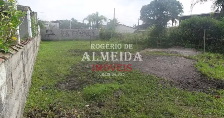 Terreno à venda na Avenida Flacides Ferreira, 1066, Jardim das Palmeiras, Itanhaém