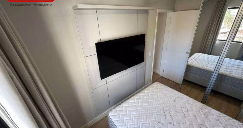 Apartamento com 2 dormitórios para alugar, 52 m² por R$ 2.412,00/mês - Santa Felicidade - Curitiba/PR