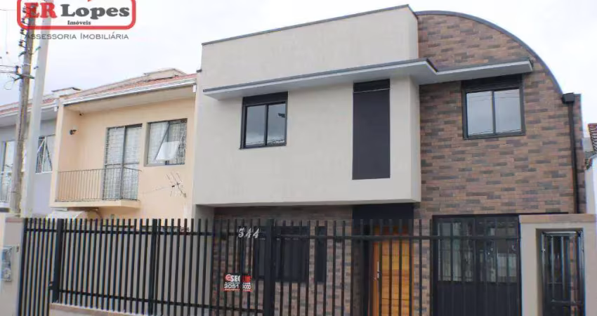 Sobrado com 3 dormitórios à venda, 155 m² por r$ 897.500,00 - bacacheri - curitiba/pr