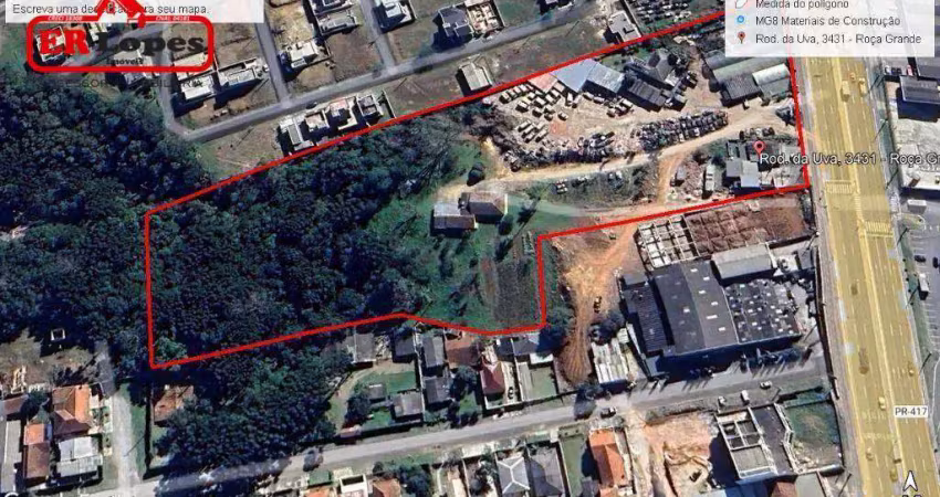 Terreno à venda, 21423 m² por r$ 17.139.000,00 - roça grande - colombo/pr