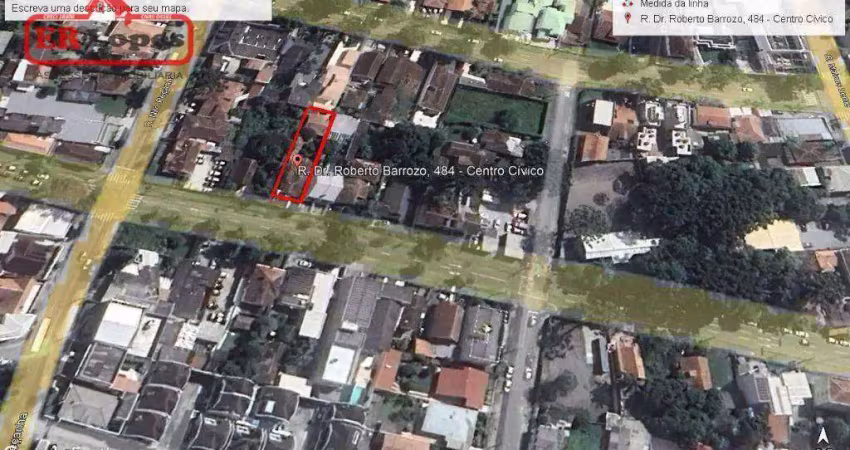 Terreno à venda, 495 m² por r$ 998.000,00 - são francisco - curitiba/pr