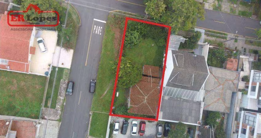 Terreno à venda, 364 m² por R$ 690.000,00 - Mercês - Curitiba/PR