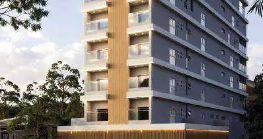 Apartamento com 1 dormitório à venda, 32 m² por r$ 235.000 - centro - pinhais/pr
