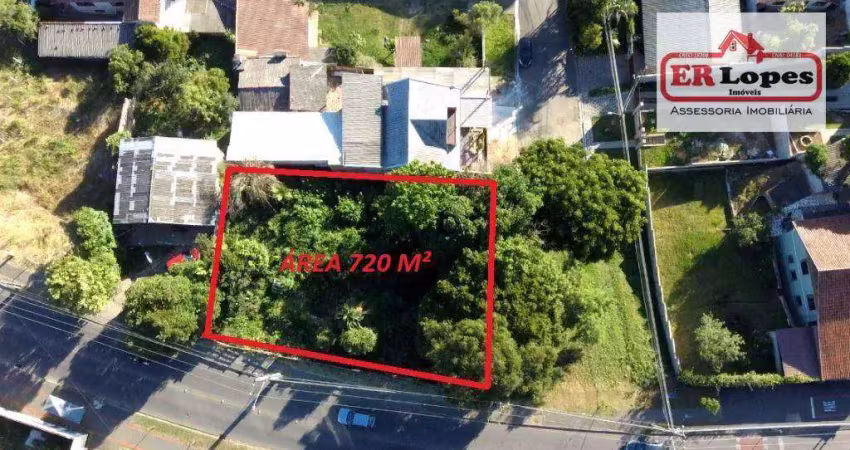 Terreno à venda, 720 m² por r$ 684.900,00 - pilarzinho - curitiba/pr