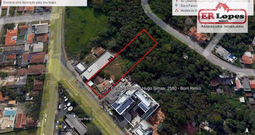 Terreno à venda, 2824 m² por R$ 4.500.000,00 - Bom Retiro - Curitiba/PR